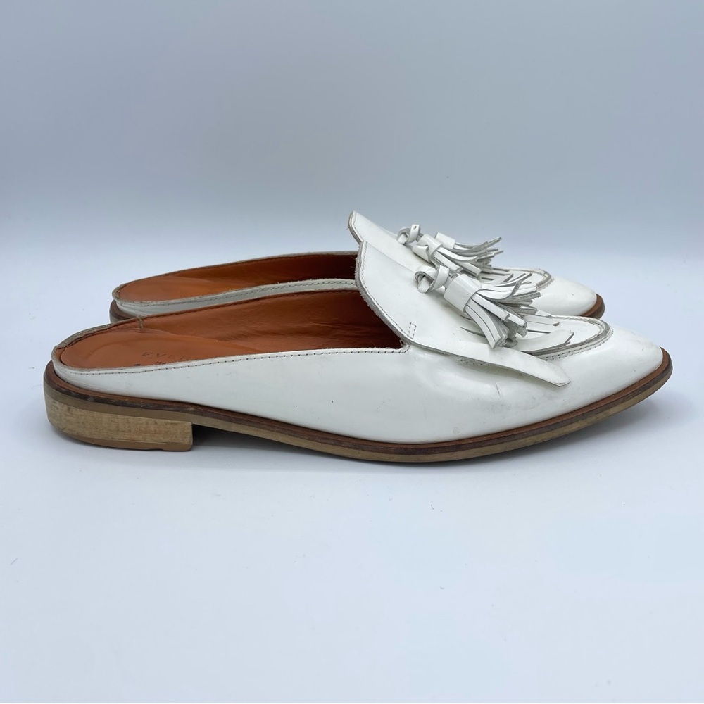 Everlane Modern Loafer Italian Mule 8 1/2 White - Picture 2 of 16